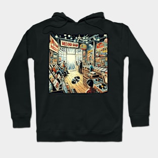 Record shop Hoodie